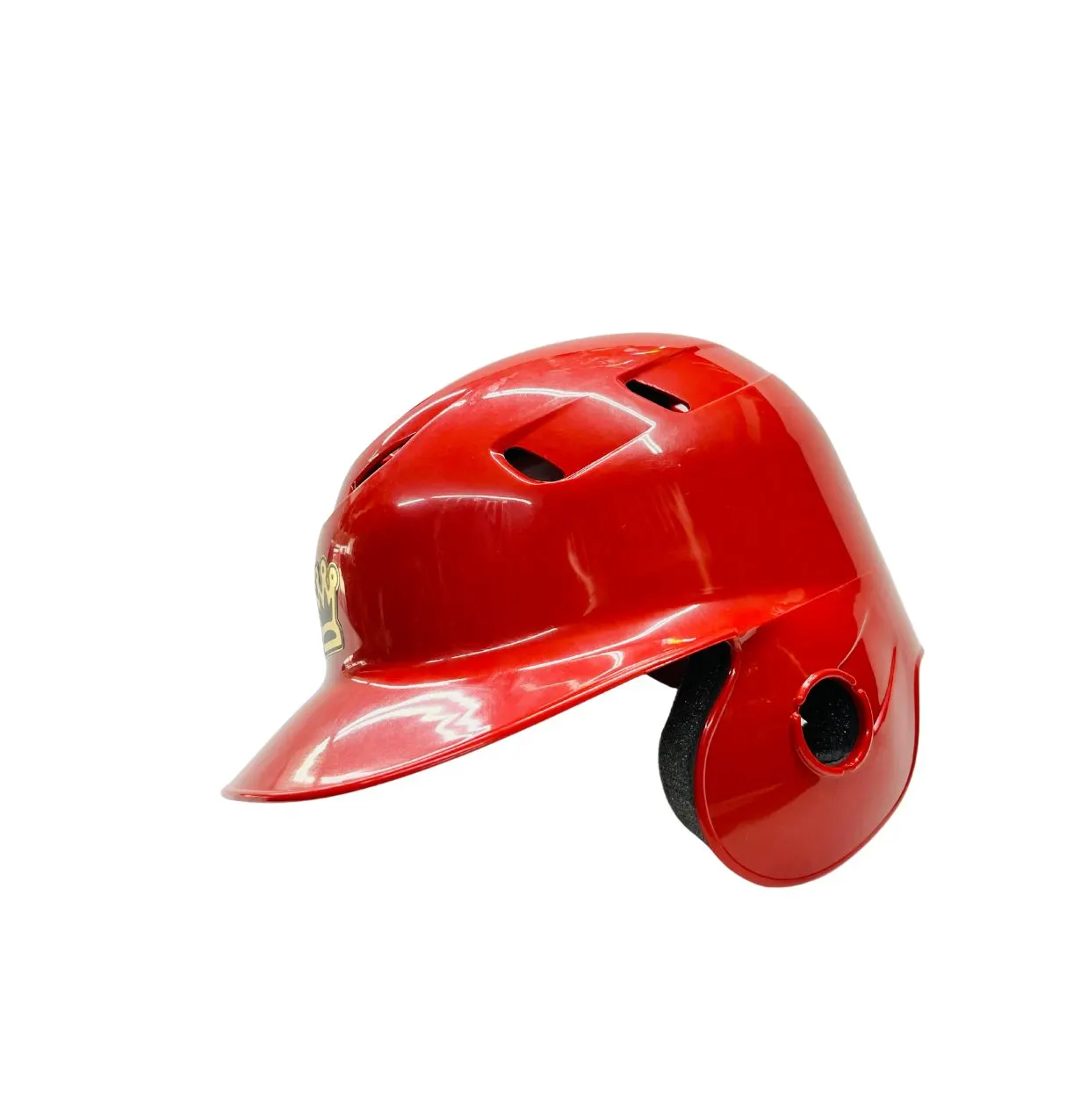 CASCO BEISBOL 3K ROJO UNA OREJA